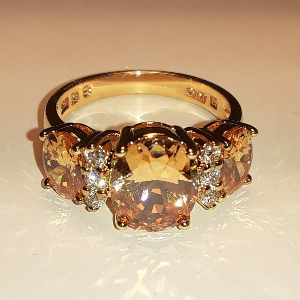 Silver diamond Ring 925